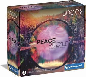 Clementoni Peace Jigsaw Puzzle with 500 Pieces