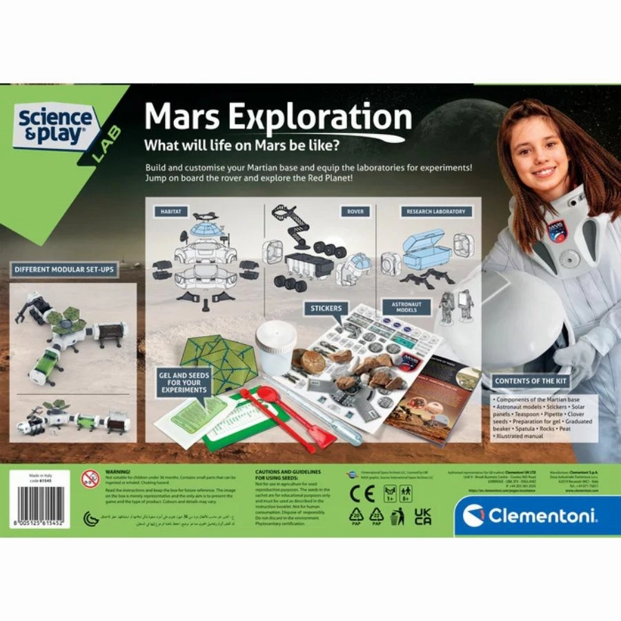 Clementoni Science & Play NASA Mars Exploration Science Kit