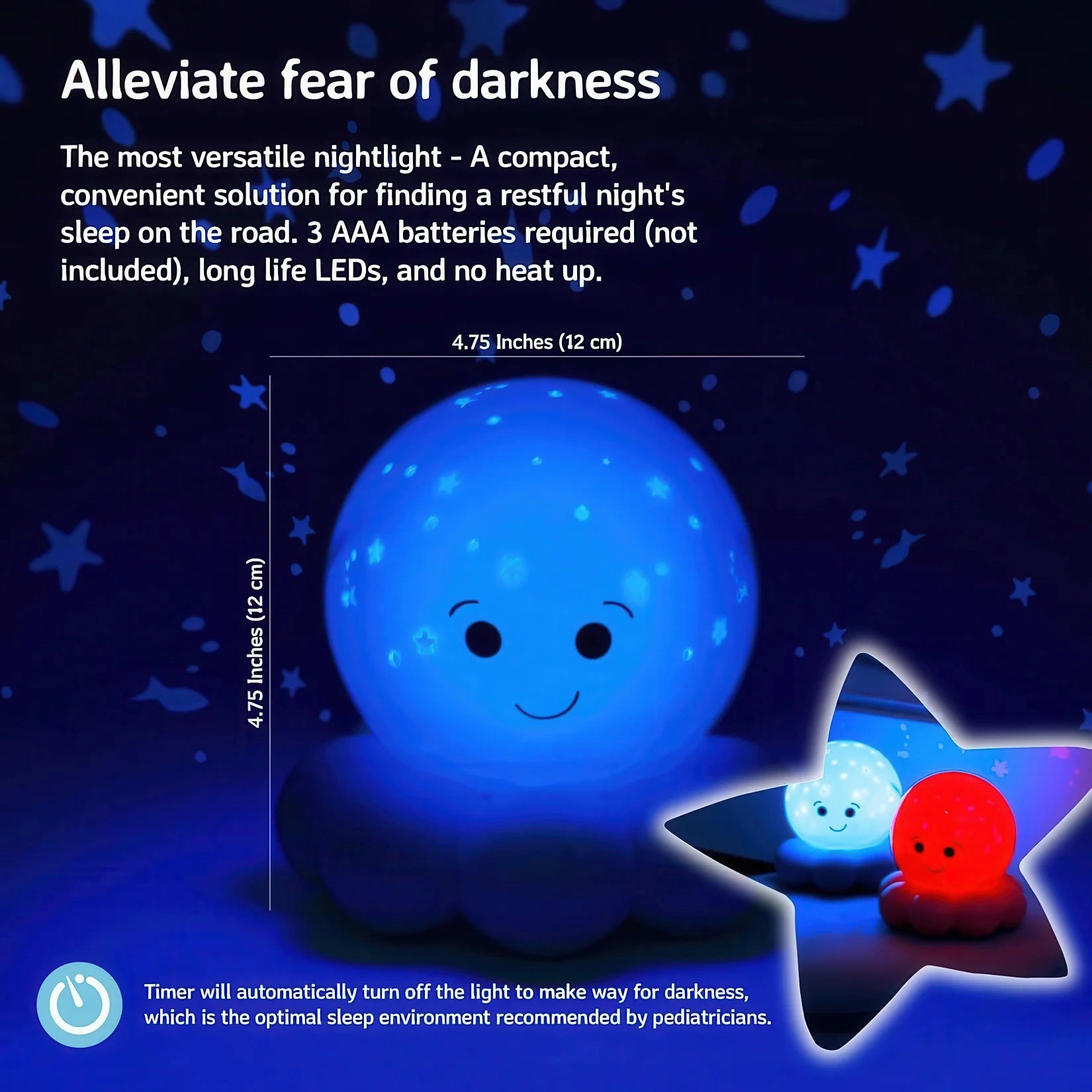 Cloud b Twinkles To Go - Octo Blue