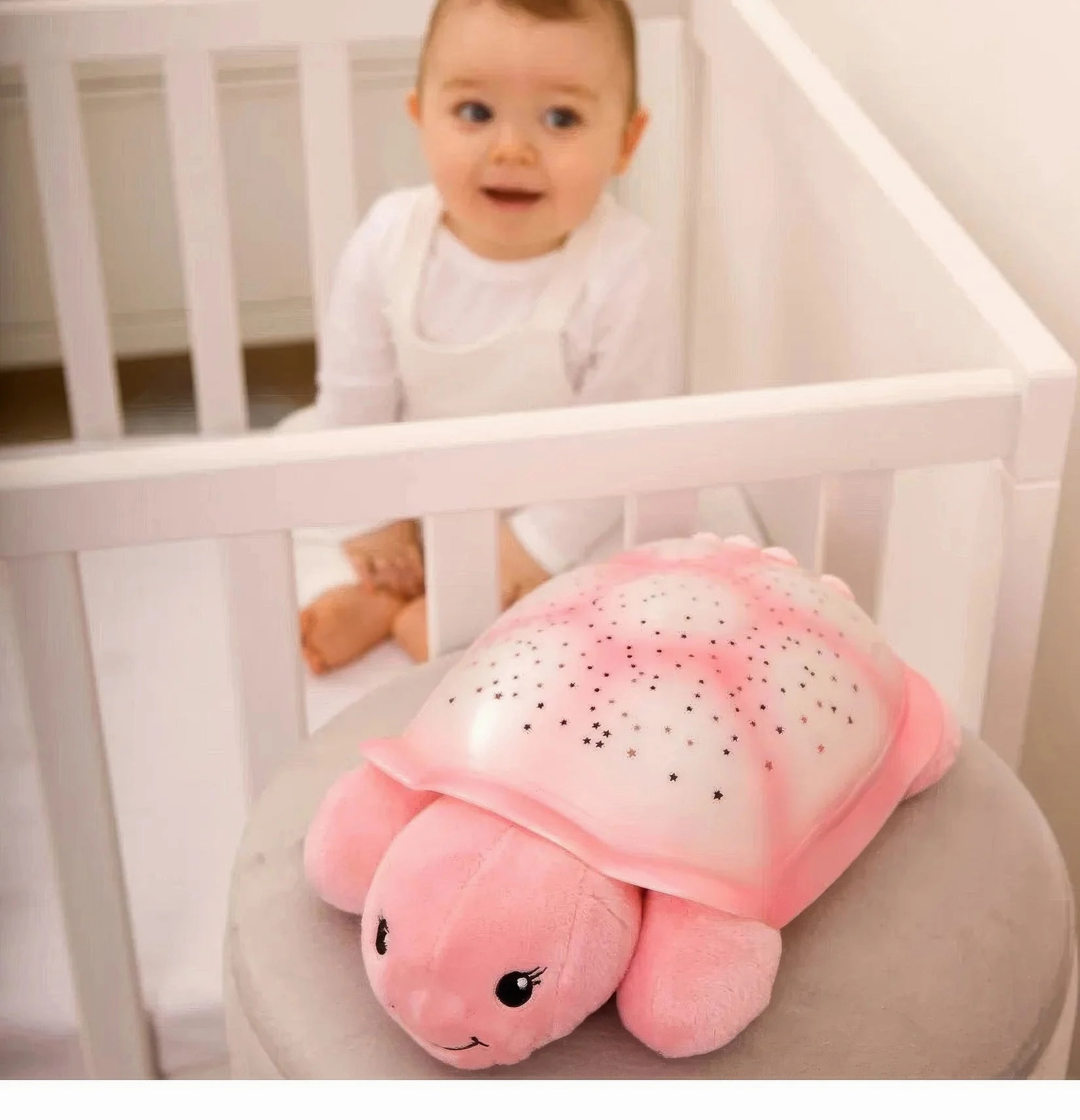Cloud b Twinkling Twilight Turtle - Rosa