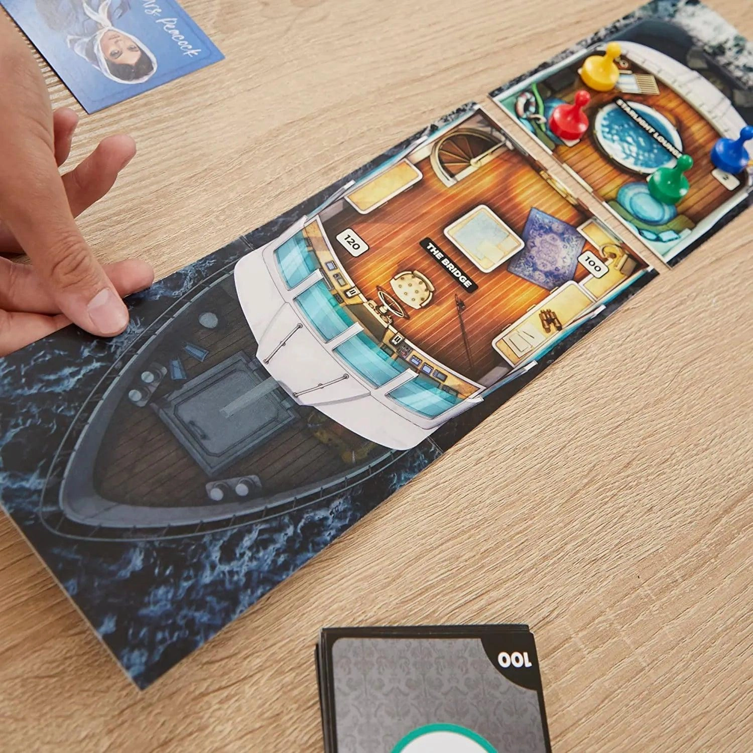 Clue Escape Sabotage on the High Seas Board Game
