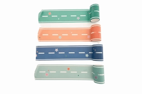 Colourful Play Road Tape (Set of 4 Rolls)