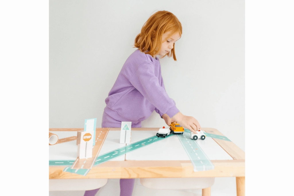 Colourful Play Road Tape (Set of 4 Rolls)