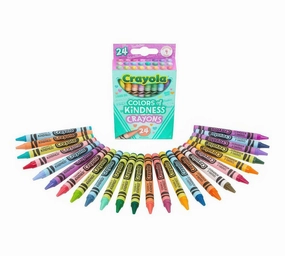 Colours of Kindness Crayons 24 Count