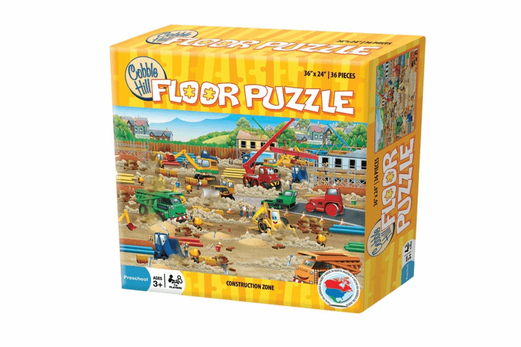 Construction Zone (Floor Puzzle 36pc)