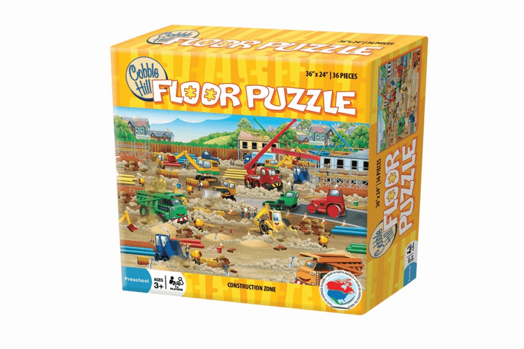 Construction Zone (Floor Puzzle 36pc)