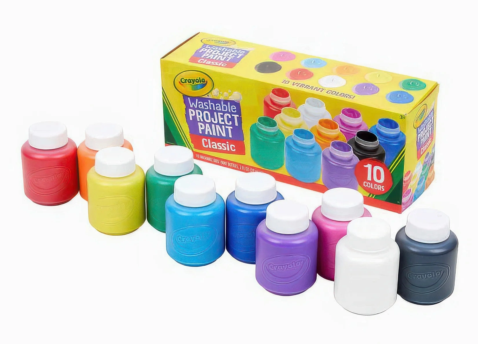 Crayola 10 Washable Kids Paint