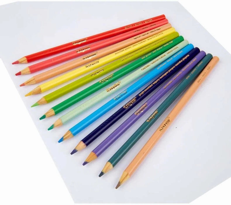 Crayola 12 Pastel Coloured Pencils