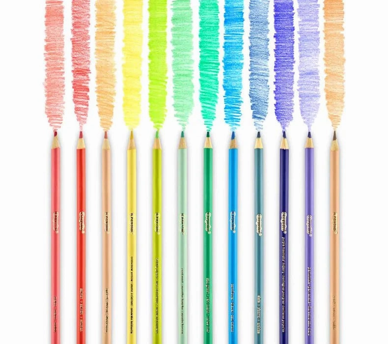 Crayola 12 Pastel Coloured Pencils