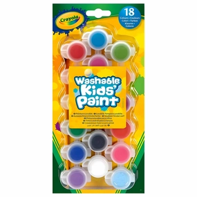 Crayola 18 Washable Kids Paint