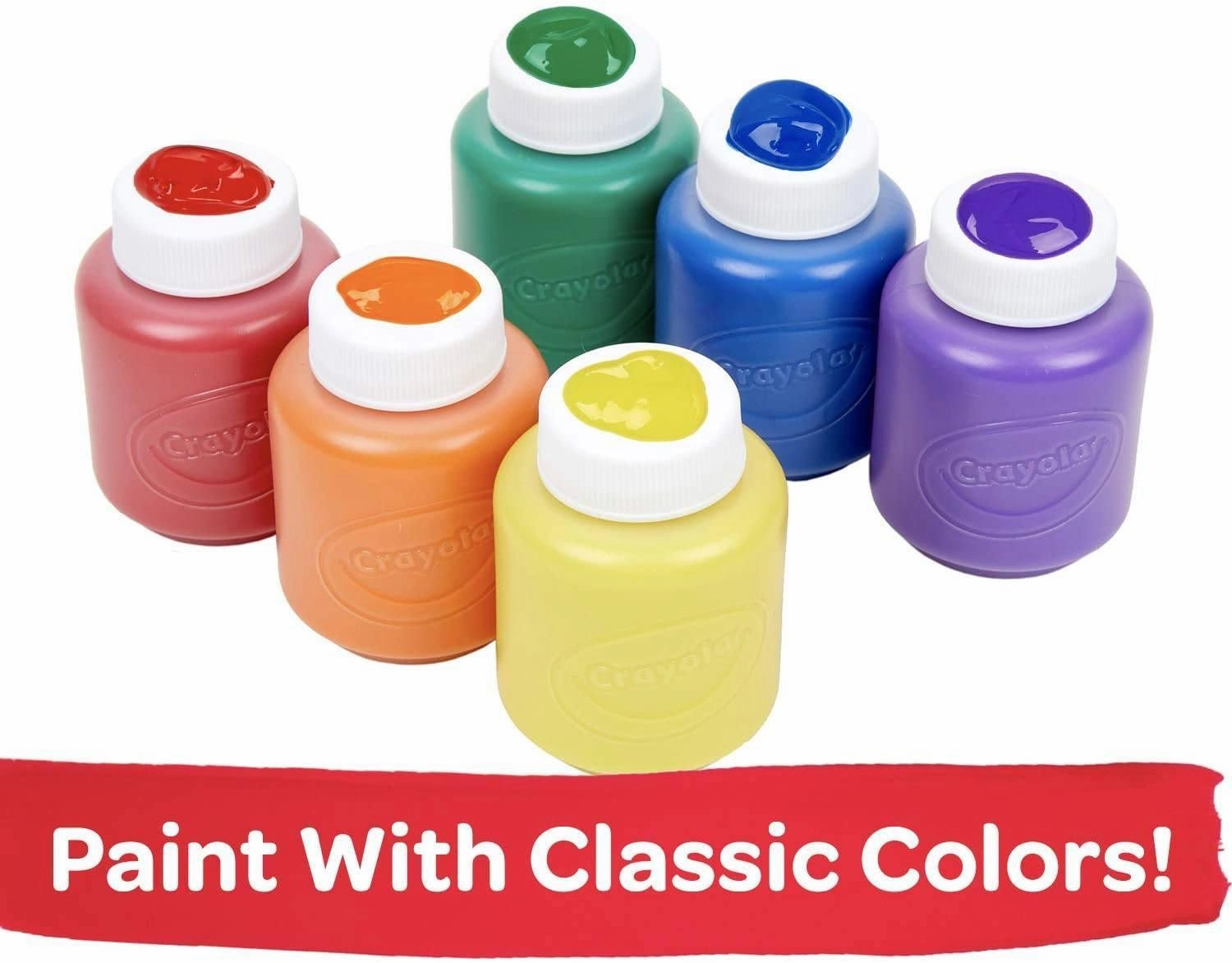 Crayola 6 Washable Kids Paint Set