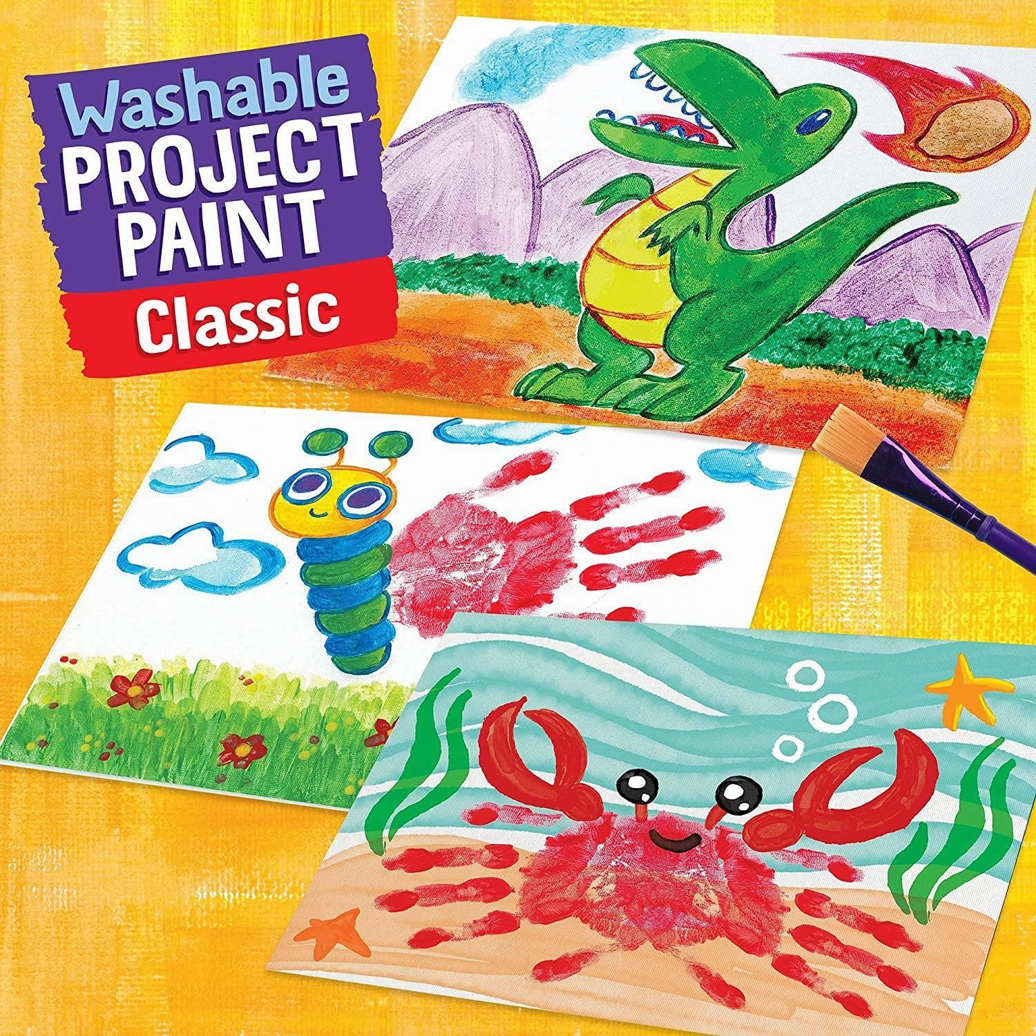 Crayola 6 Washable Kids Paint Set