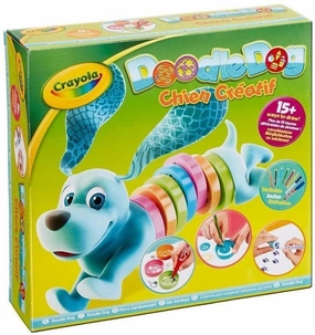 Crayola 93021 Doodle Dog Arts and Crafts Toy with Pencils and Marker Pens