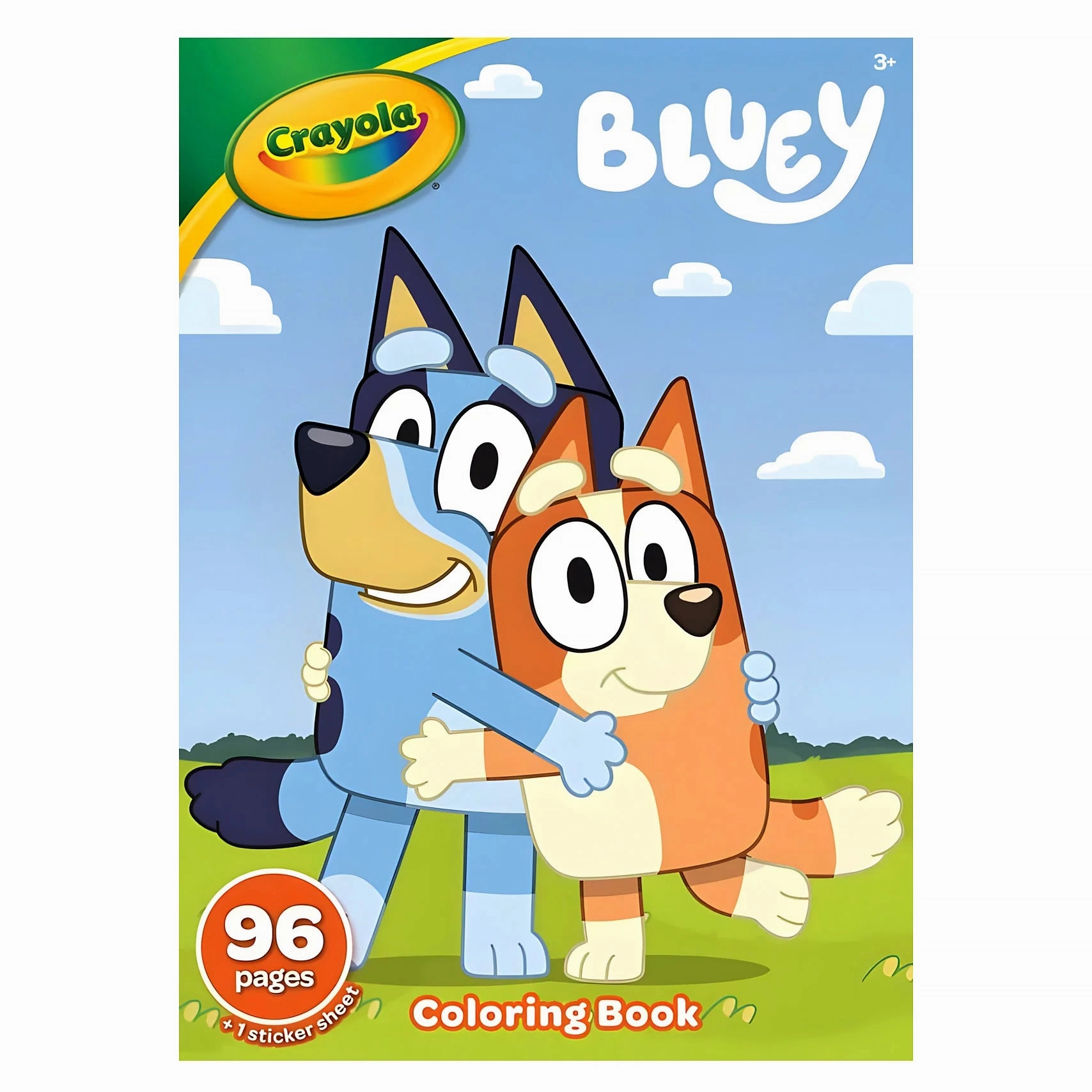 Crayola 96 Page Bluey Colouring Book