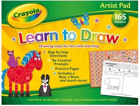Crayola Artist Learn to Draw Pad