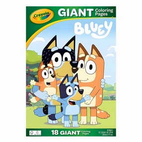 Crayola Bluey Giant Colouring Pages
