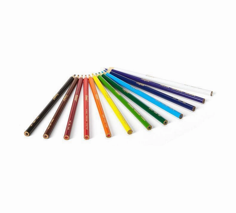 Crayola Colored Pencils, Long, 12 Count
