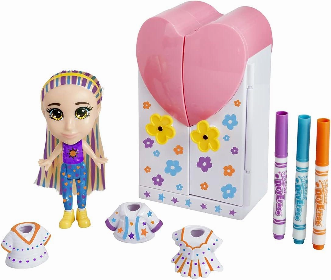 CRAYOLA Colour 'n' Style Friends: Goldie - Catwalk Playset