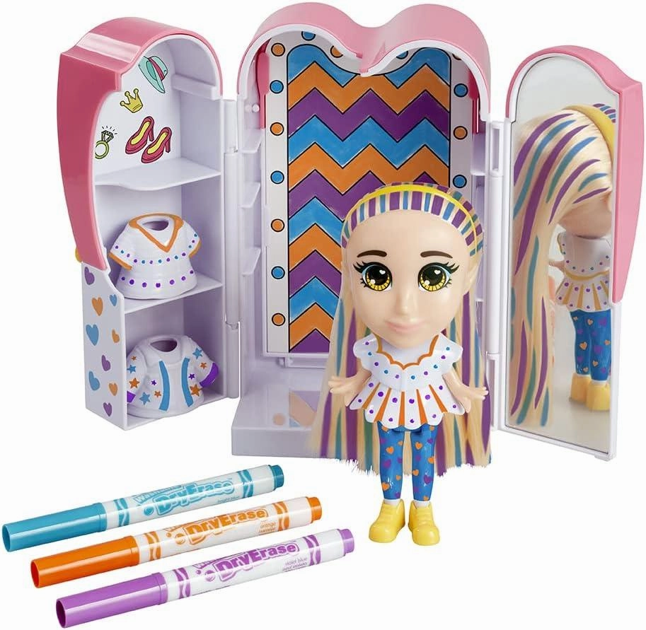 CRAYOLA Colour 'n' Style Friends: Goldie - Catwalk Playset
