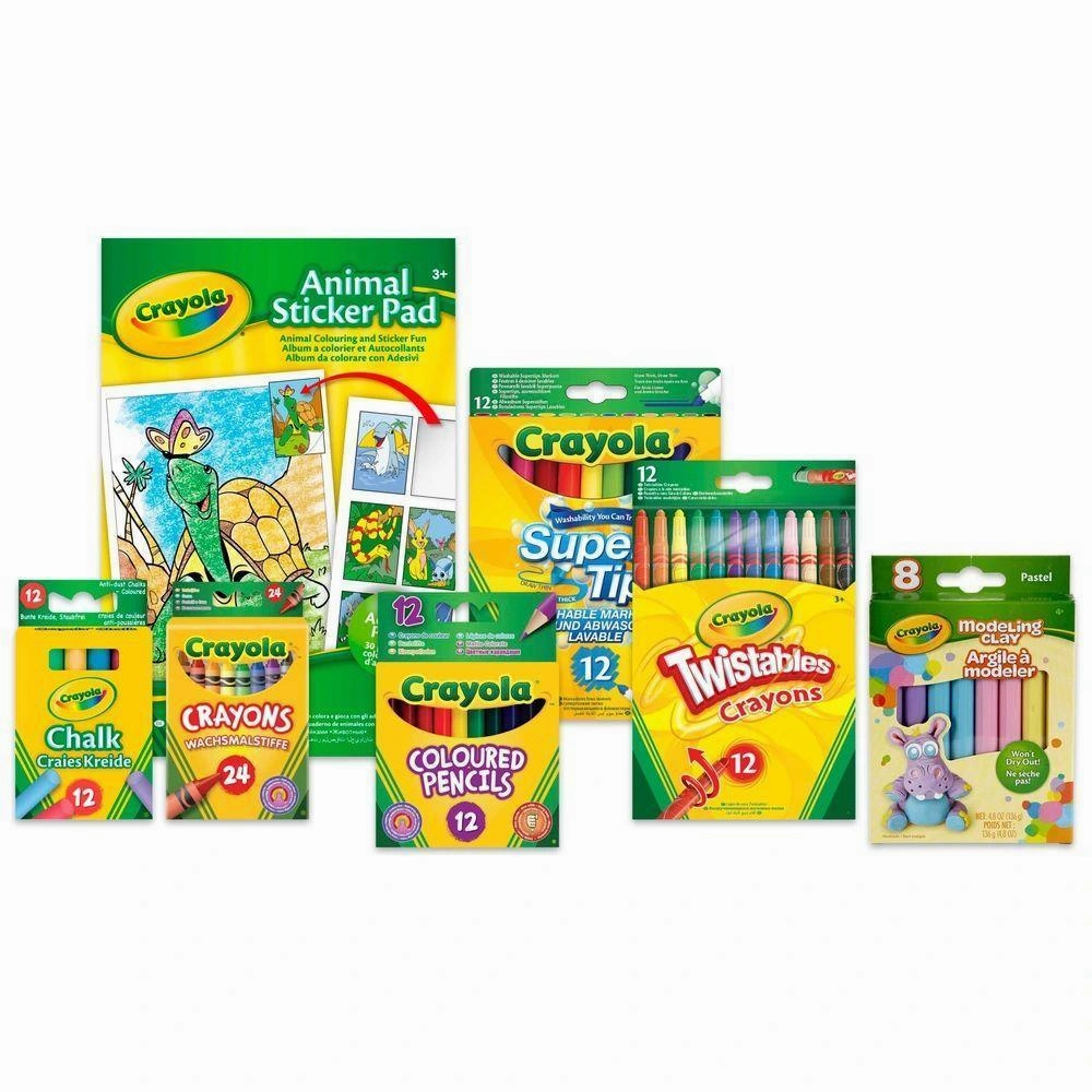 Crayola Colour And Create Tub With Over 80 Pieces
