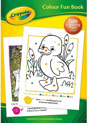 CRAYOLA Colour Fun Activity Book
