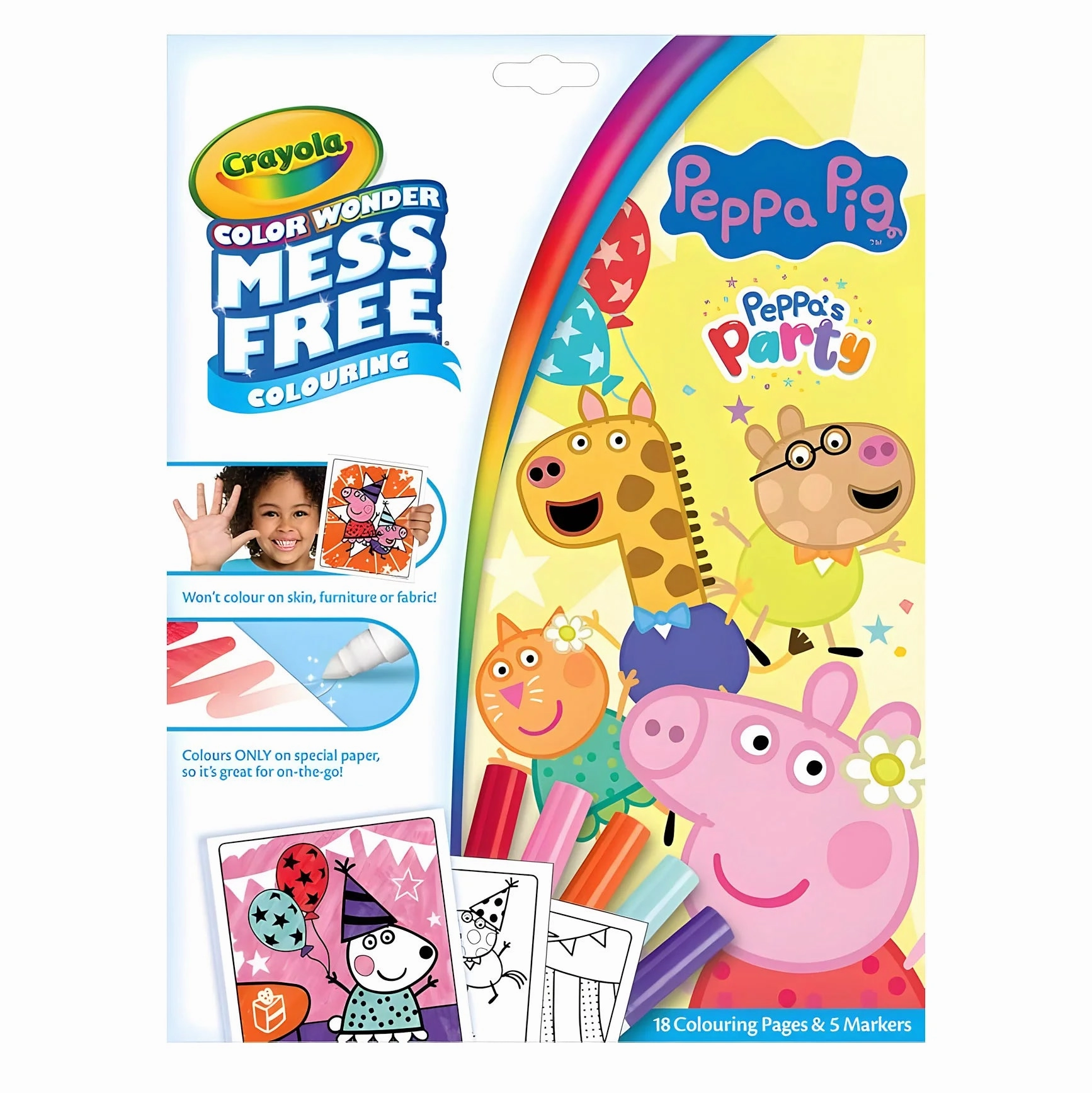 Crayola Colour Wonder Peppa Pig Colouring Book