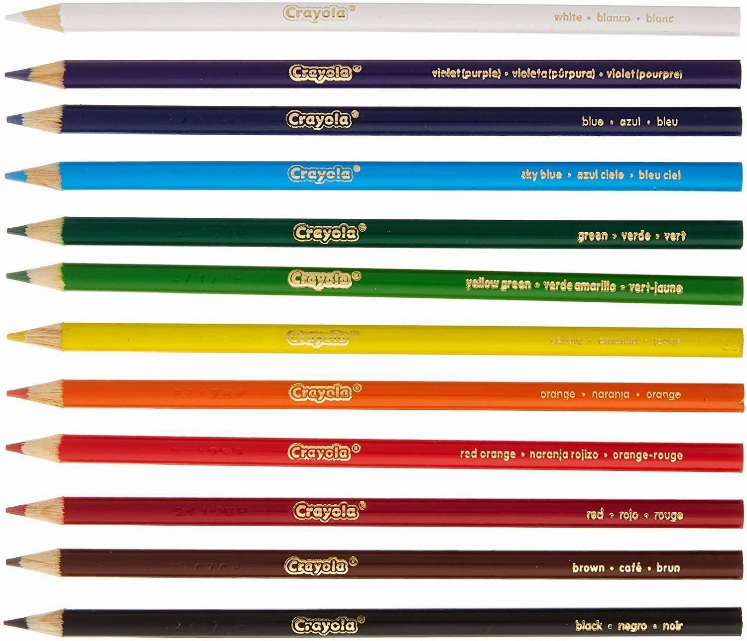 Crayola Coloured Pencils Mini - Pack of 12