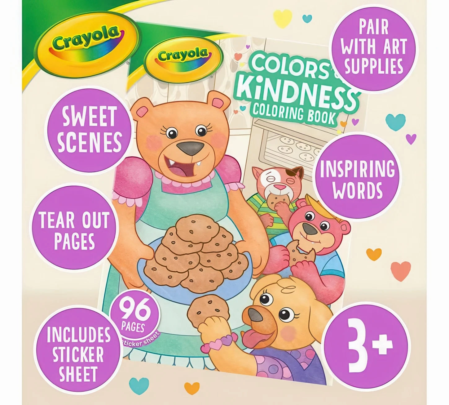Crayola Colours of Kindness Colouring Book