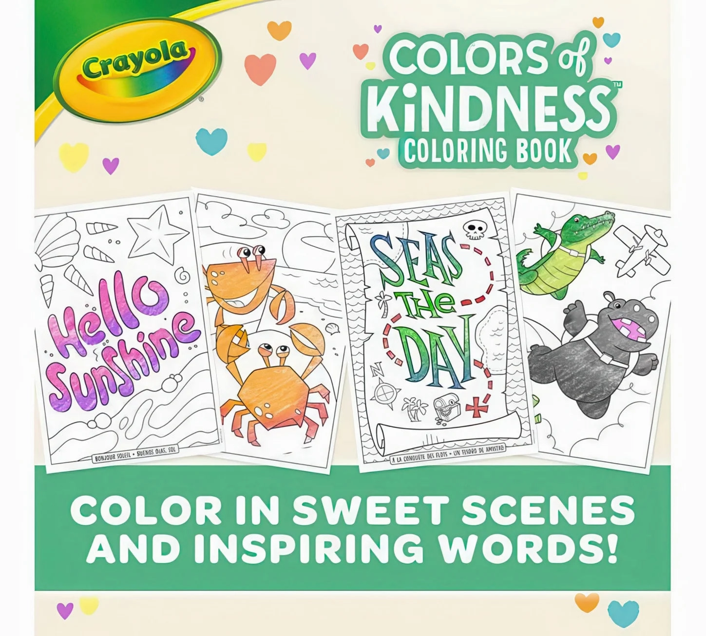 Crayola Colours of Kindness Colouring Book