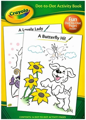 Crayola Dot-to-Dot Activity Book