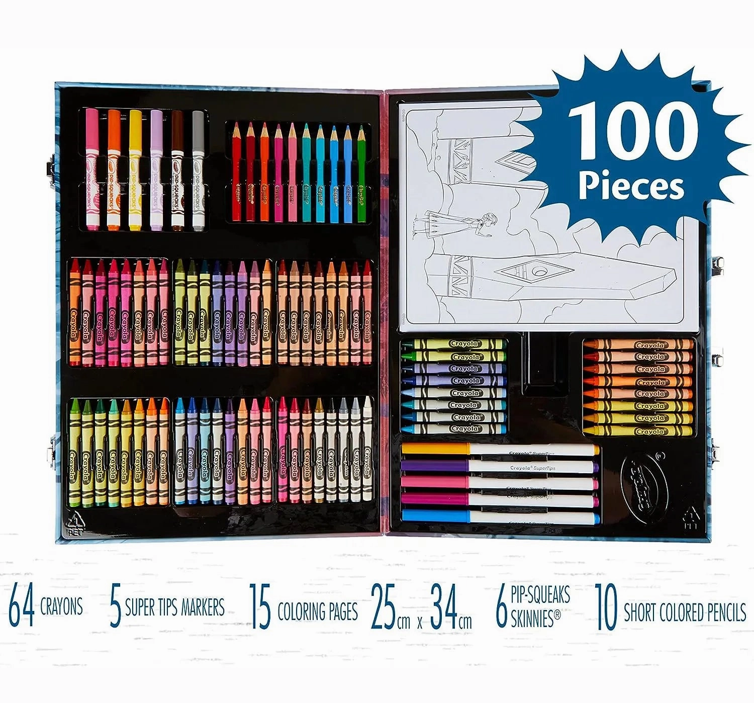 CRAYOLA Frozen 2 Inspiration Art Case