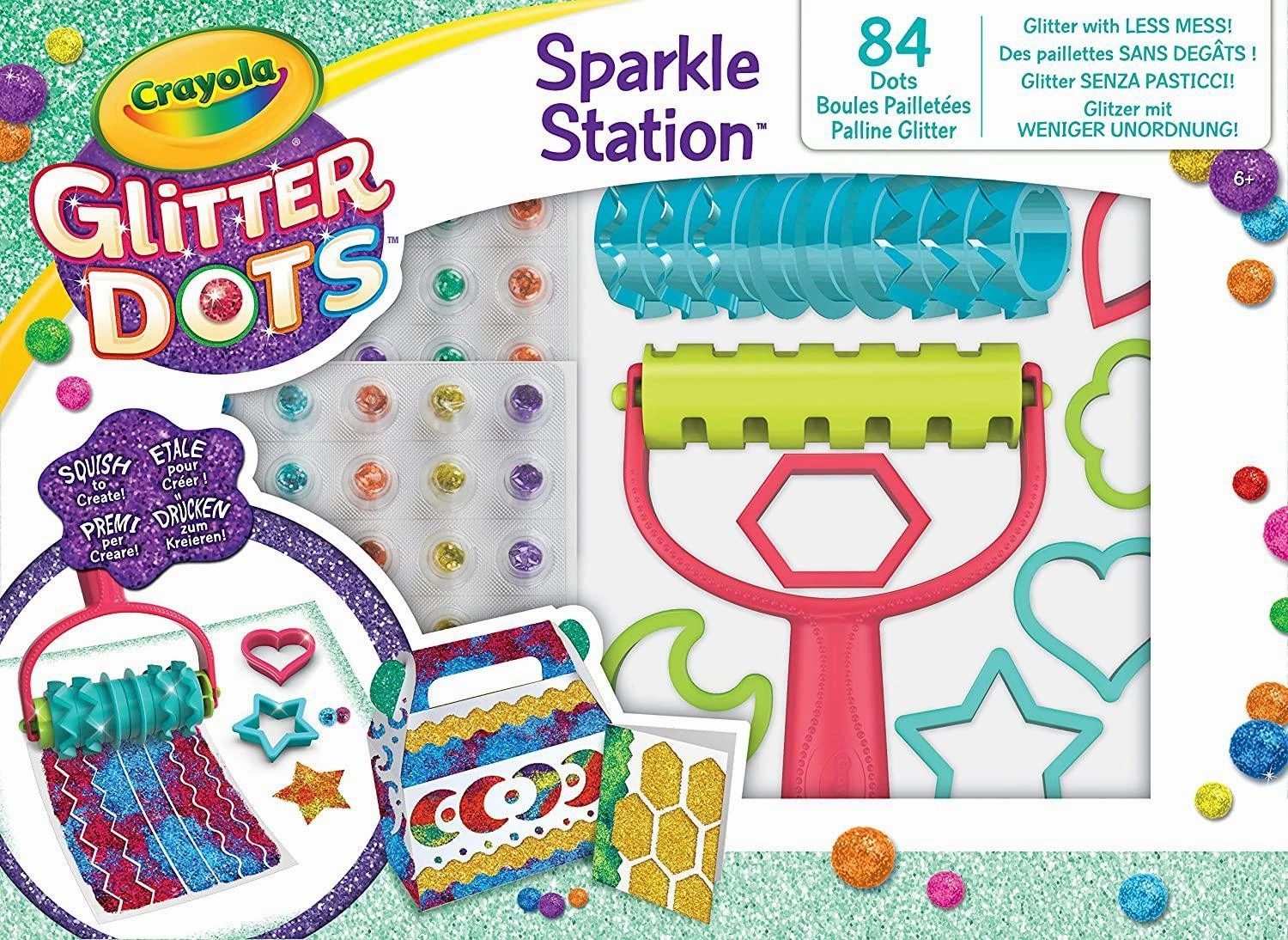 CRAYOLA Glitter Dots Sparkle Station