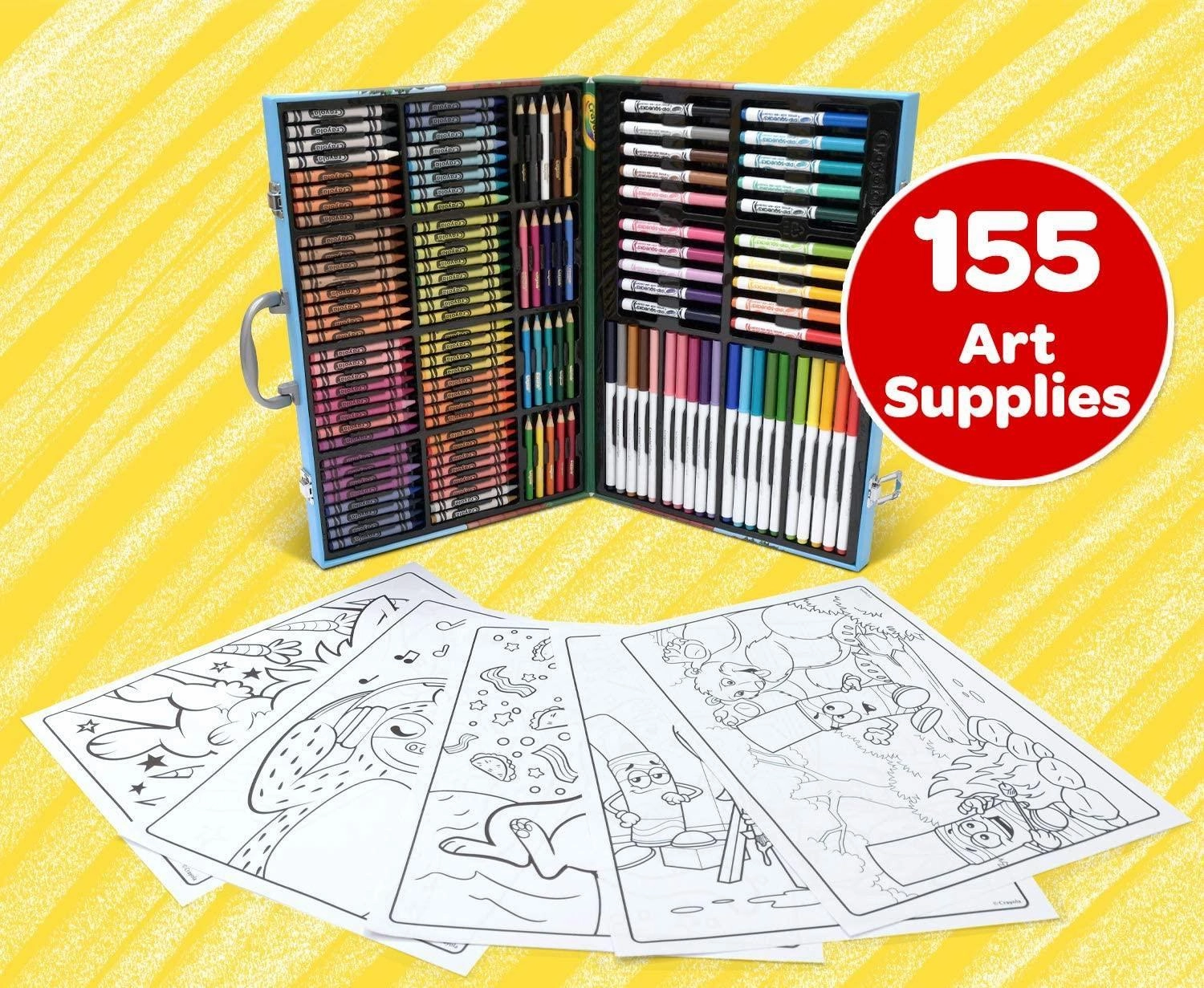 Crayola Inspiration Complete Artist Briefcase 155pcs