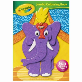Crayola Jumbo Colouring Book 160 Pages