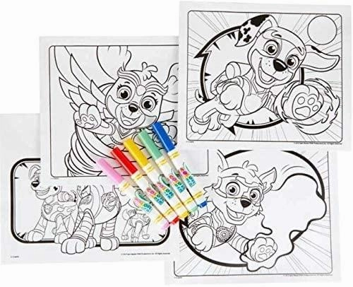 Crayola Mess Free Paw Patrol Colouring Book