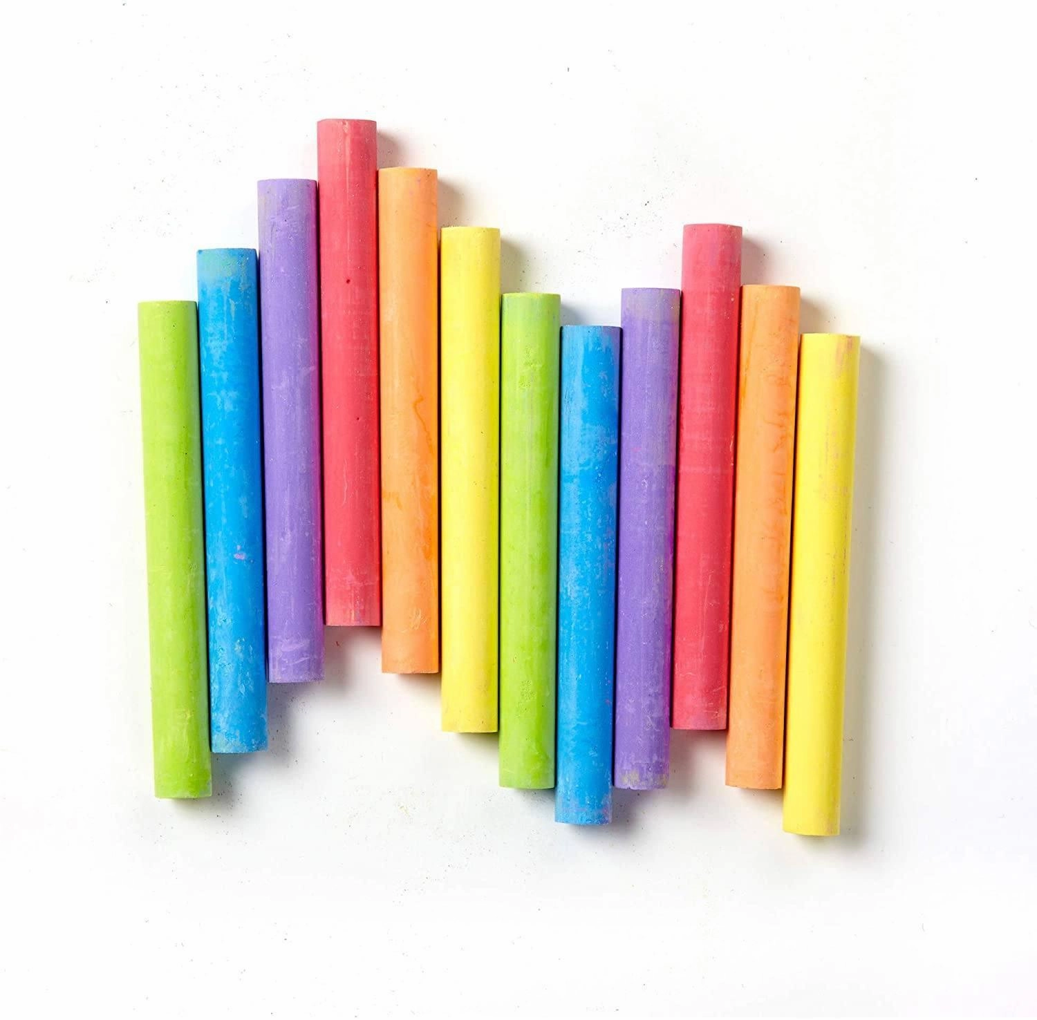 Crayola Multi-Coloured Chalk 12 Pack
