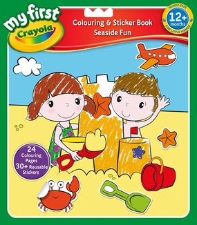 Crayola My First Crayola 10682 Sticker and Colour Book