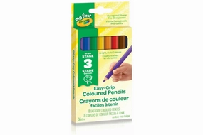 Crayola My First Jumbo Easy-Grip Coloured Pencils