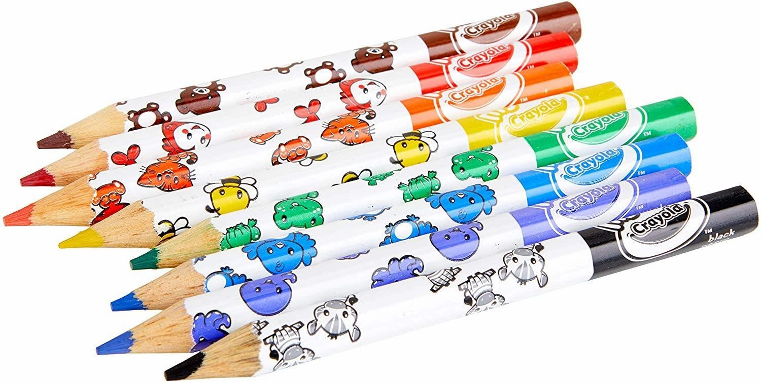 Crayola My First Jumbo Easy Grip Colouring Pencils, Pack of 8