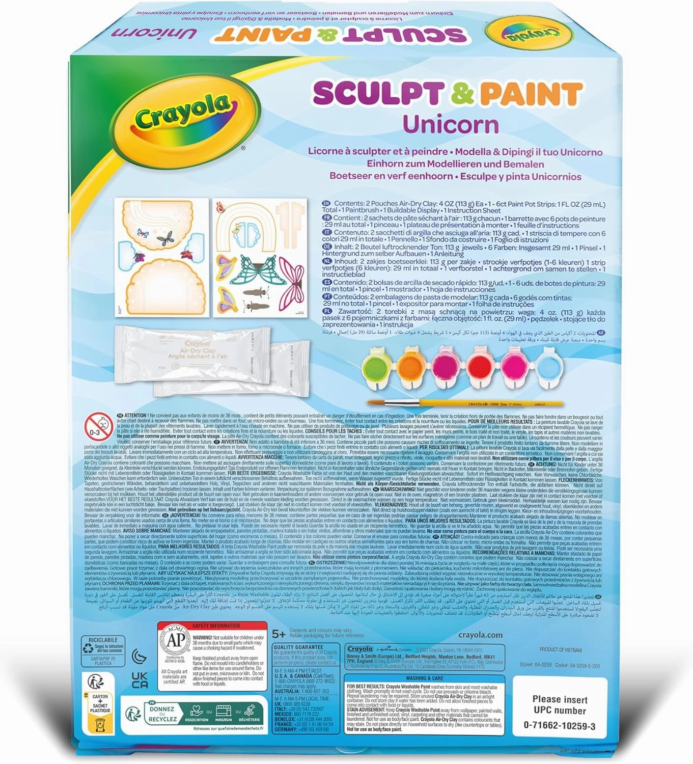 Crayola Paint & Sculpt Unicorn