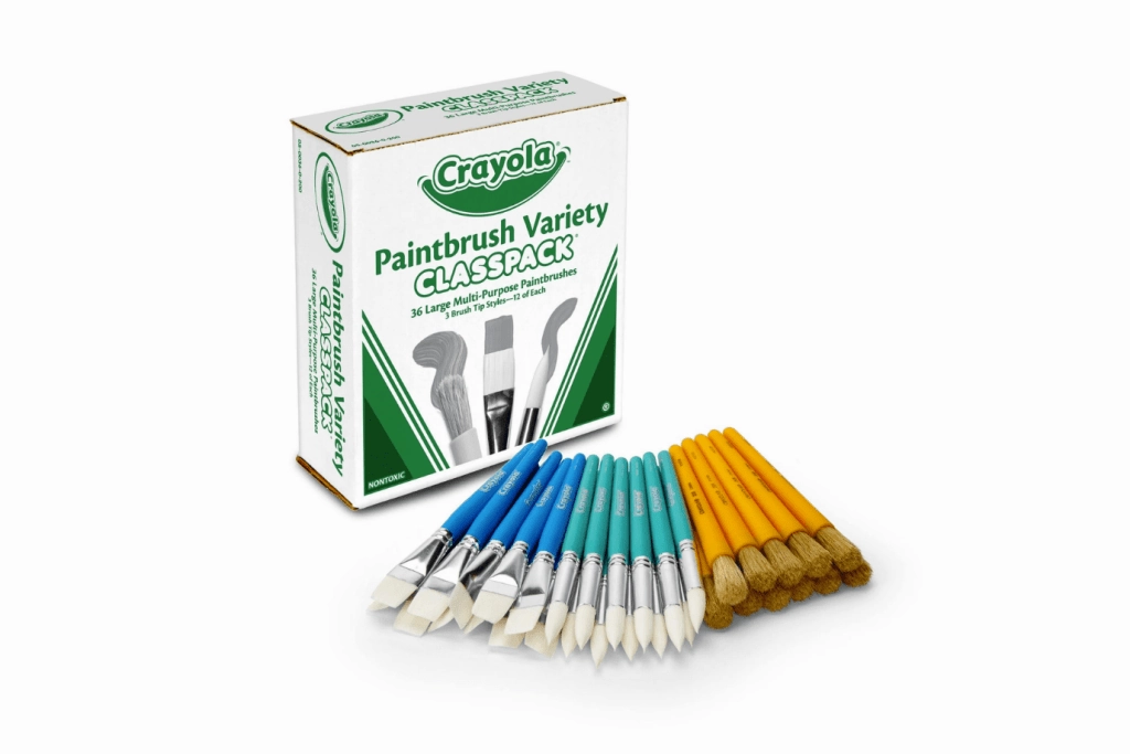 Crayola Paintbrush Variety Classpack (36 Count)