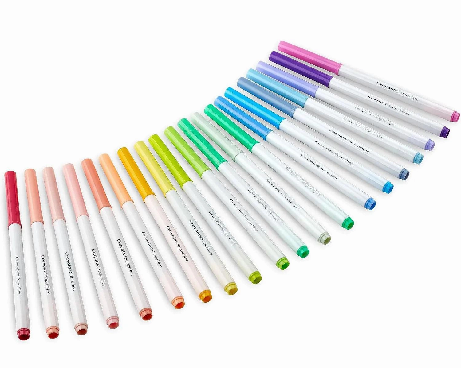 CRAYOLA Pastel SuperTips Washable Markers (Pack of 20)