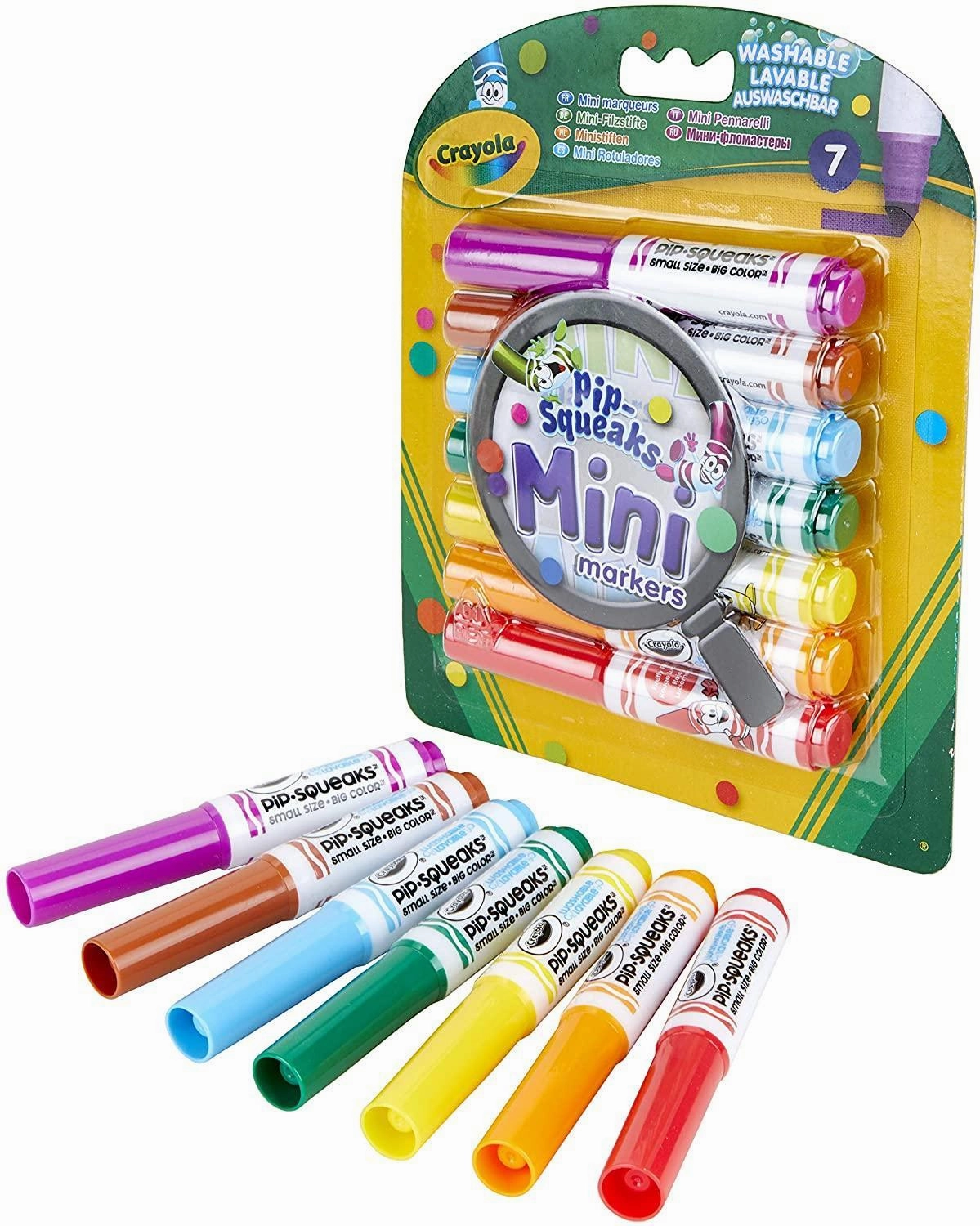 Crayola Pip-Squeaks 7 Mini Markers