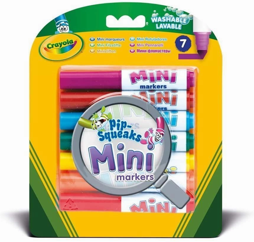 Crayola Pip-Squeaks 7 Mini Markers