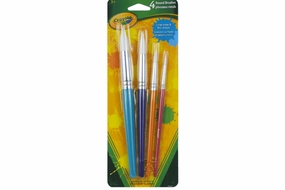 Crayola Round Brush Set (4 Count)