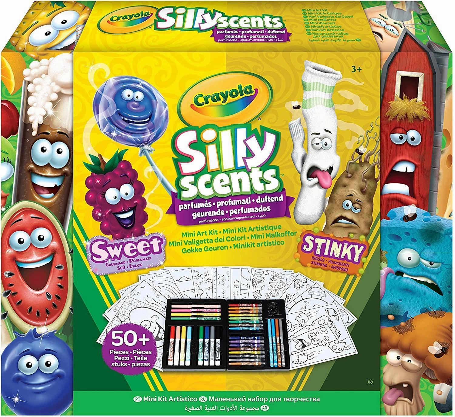 Crayola Silly Scents Mini Inspiration Art Case Colouring Set