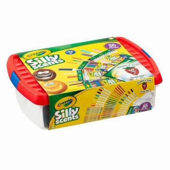 Crayola Silly Scents Tub - 50 Piece Art Playset
