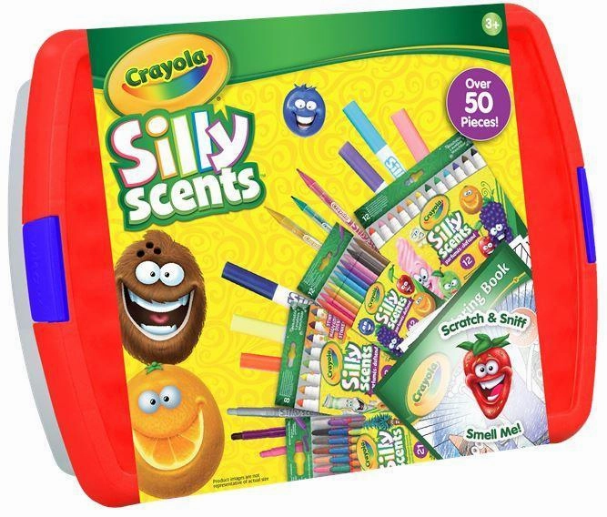 Crayola Silly Scents Tub - 50 Piece Art Playset