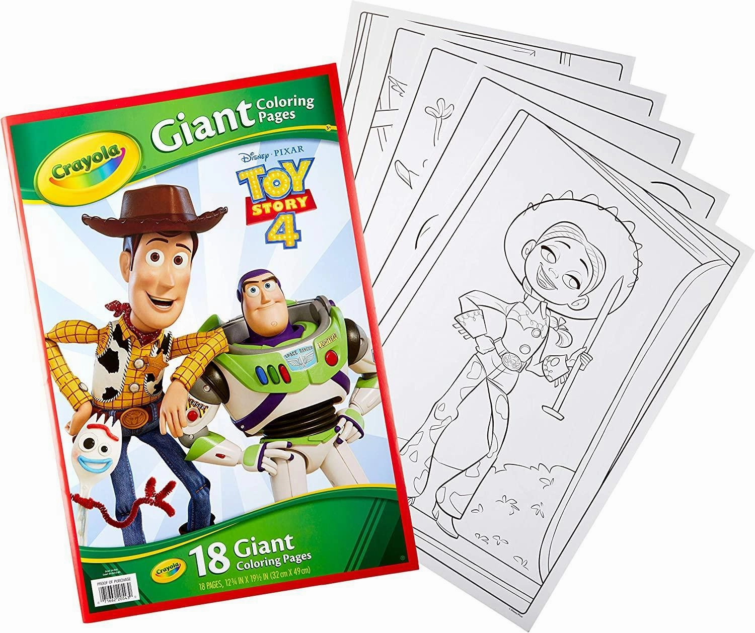 Crayola Toy Story Giant Coloring Pages