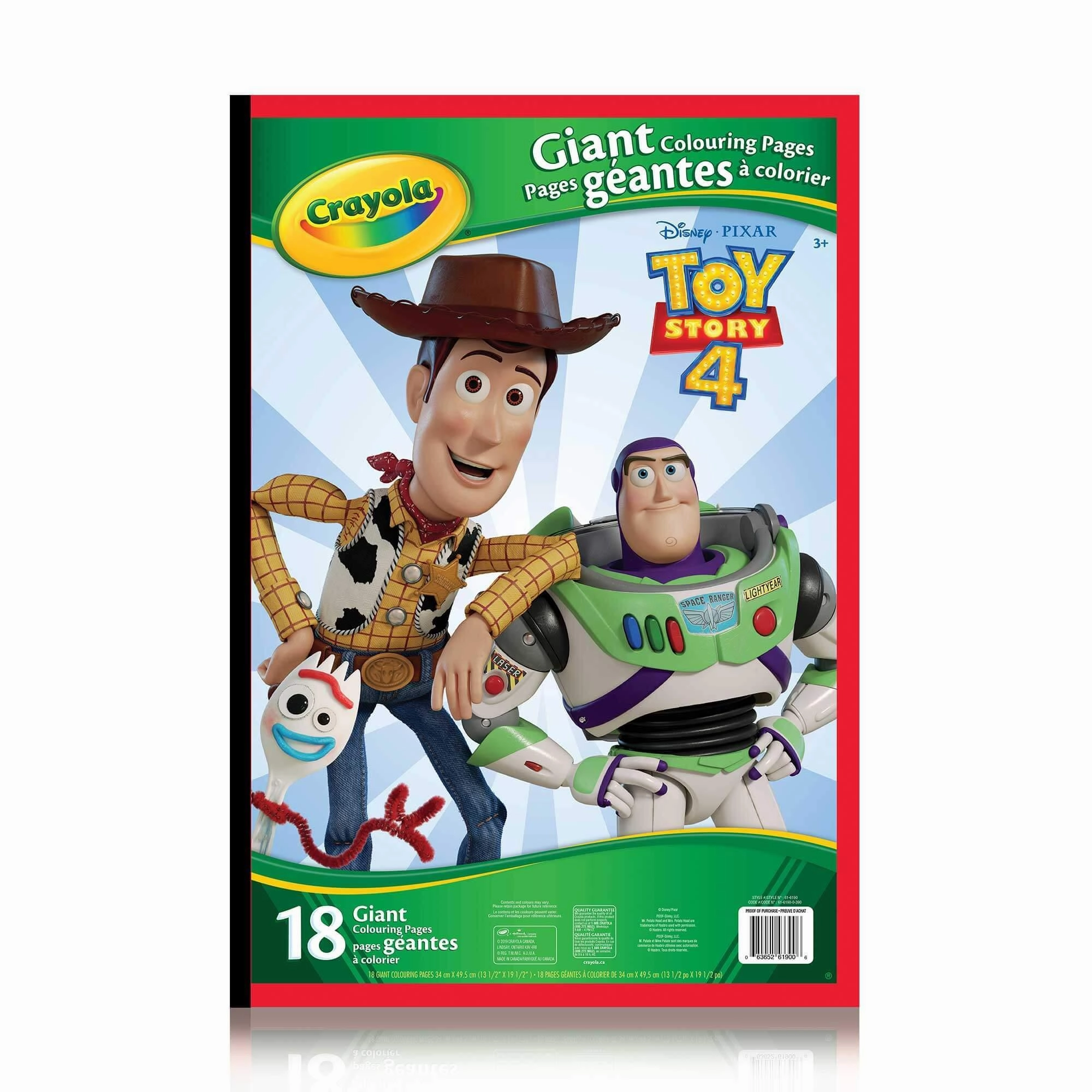 Crayola Toy Story Giant Coloring Pages